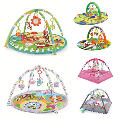 Educational Fitness Frame For Children Play Mat Rack Crawling Blanket Infant Play Rug Gift Kids Activity Mat Gym Baby Toys by Smarsty