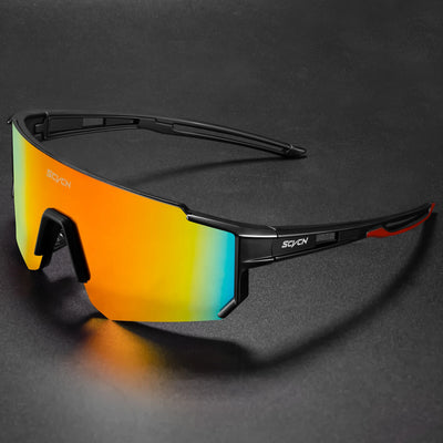 SCVCN new Outdoor Cycling Sunglasses Men MTB Bike Glasses Sports Mountain Climbing fishing Women Bicycle Cycling UV400 Goggles by Smarsty
