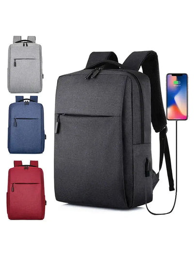 2024 New Versatile Business Bag USB Rechargeable School Bag Waterproof Laptop Bag Backpack - Smarsty
