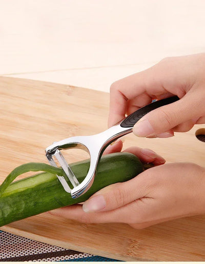 304 Stainless Steel Y-Shaped Potato Apple Peeler Rotatable Fruits Peeler Peeling Tool Kitchen Gadgets Fruit Vegetable Tools by Smarsty