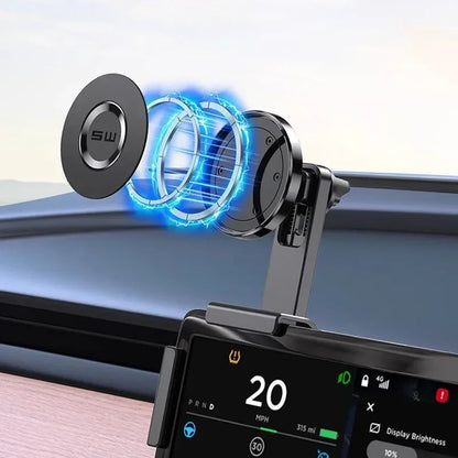 Magnetic Car Phone Holder 360 Degree Rotation Mount - Smarsty