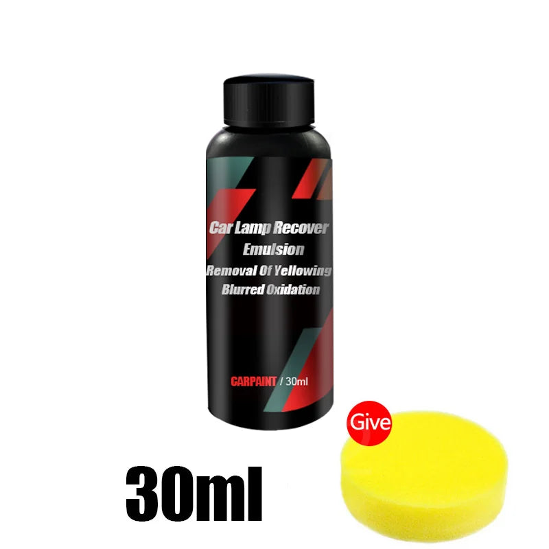 Car Headlight Restoration Polishing Kits Headlamp Repair Kits Car Light Polisher Cleaning Paste Car Paint Care Refurbish Agent - Smarsty