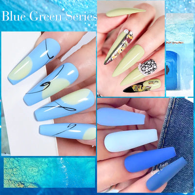 Fluorescent Gel Nail Polish Set for Long-Lasting Manicure - Smarsty