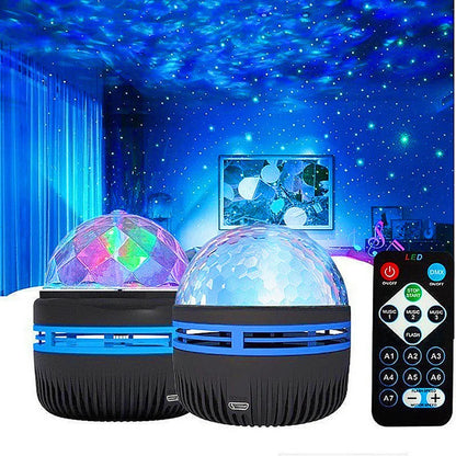 USB LED Starry Sky Projector Night Light with Remote - Smarsty