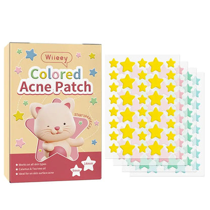 144 Piece Colorful Invisible Acne Patches for Clear Skin - Smarsty