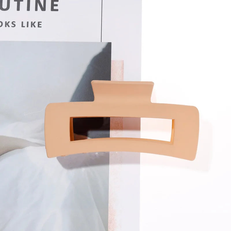 4 Piece Claw Clips Women Nonslip Fashion Set Coffee Black - Smarsty