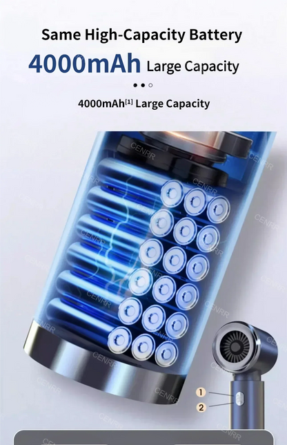 Cordless Car Vacuum Cleaner Portable Handheld Rechargeable - Smarsty