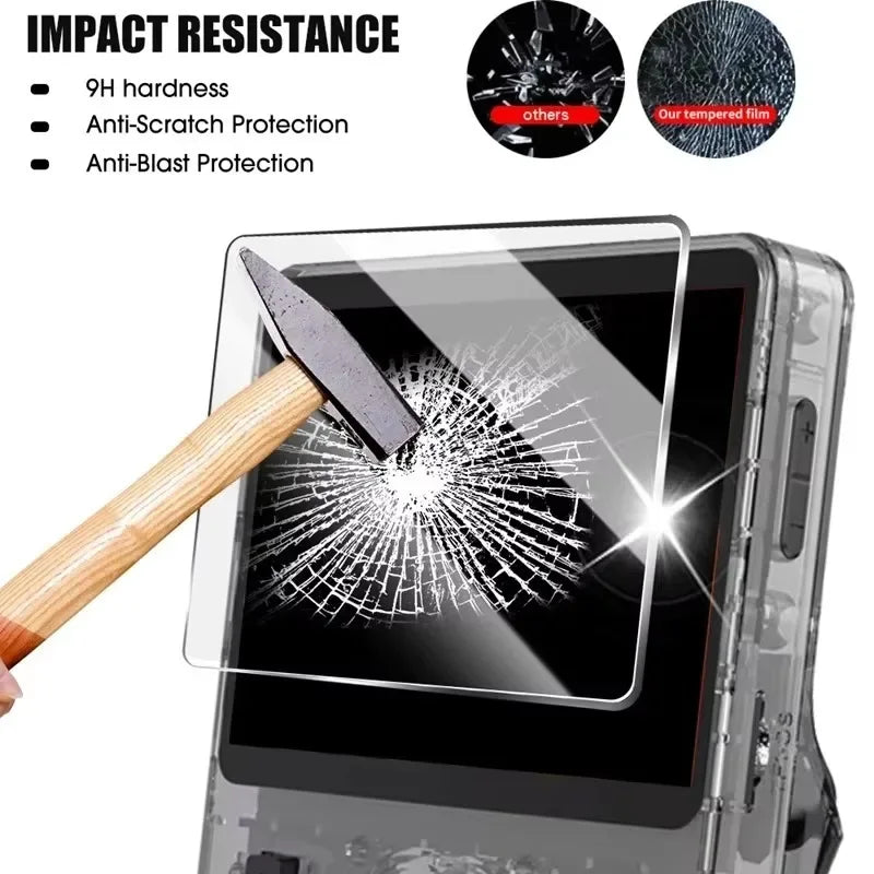 4 in 1 R36S Game Console Carrying Case and Screen Protectors - Smarsty
