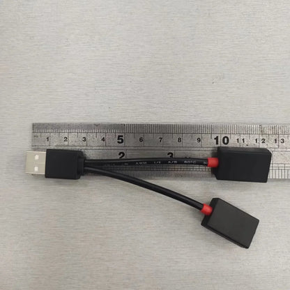 Car USB Hub 1 In 2 Out Charging Cable CompactLight