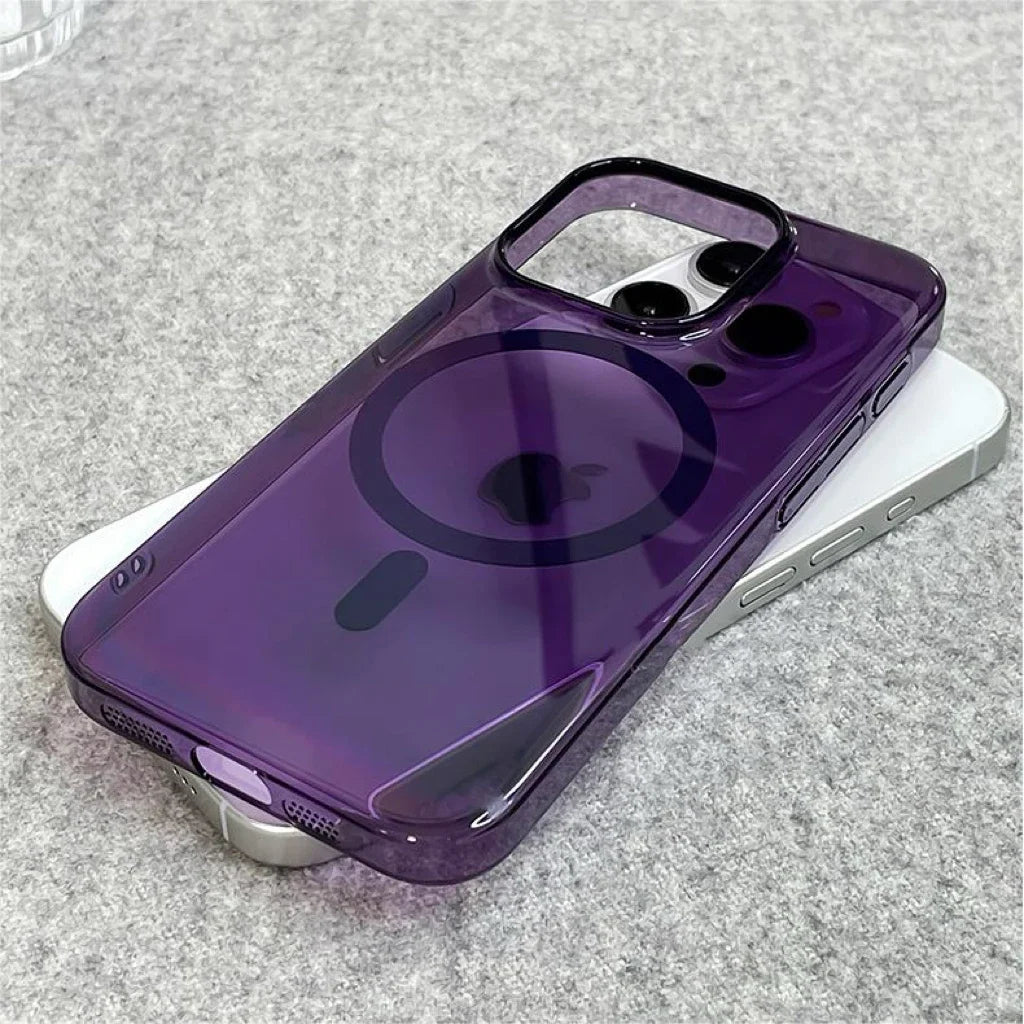 Ultra Thin MagSafe Transparent Case For IPhone - Smarsty