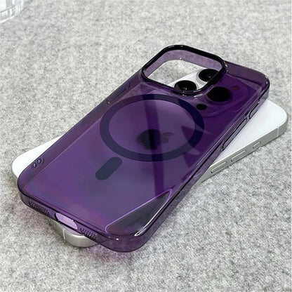 Ultra Thin MagSafe Transparent Case For IPhone - Smarsty