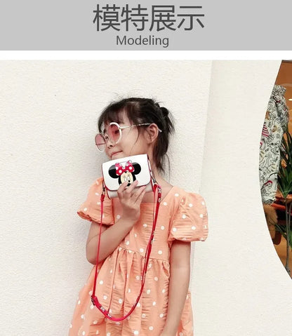 Disney Mickey Mouse Cute Kids Crossbody Bag for Girls - Smarsty