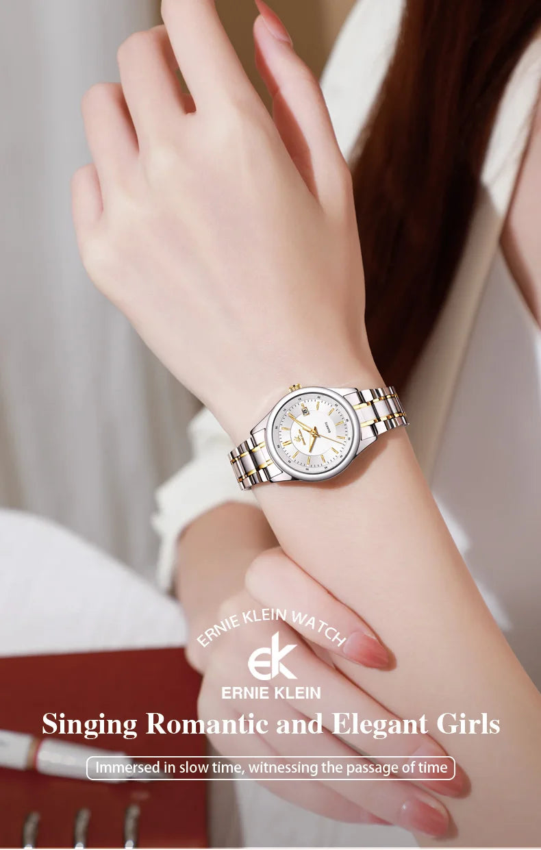 Elegant Waterproof Women's Watch with Luminous Display - Smarsty