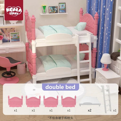 Original Toys Miniature Items Furniture Family Toys Dollhouse LivingRoom Bathroom Kitchen Set Pretend Creative Ideas Kids Toys by Smarsty