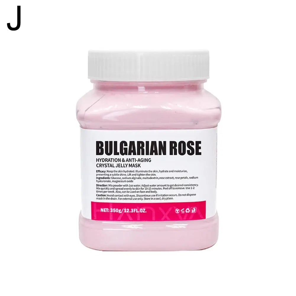 Jelly Mask for Facial Professional Rose Smooth Face Mask Skin Care, Hydrated Nourished Hydro Jelly Mask Powder,Gel Peel Off MasK - Smarsty