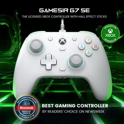 GameSir G7 SE Wired Xbox Gaming Controller with Hall Effect Joystick - Smarsty