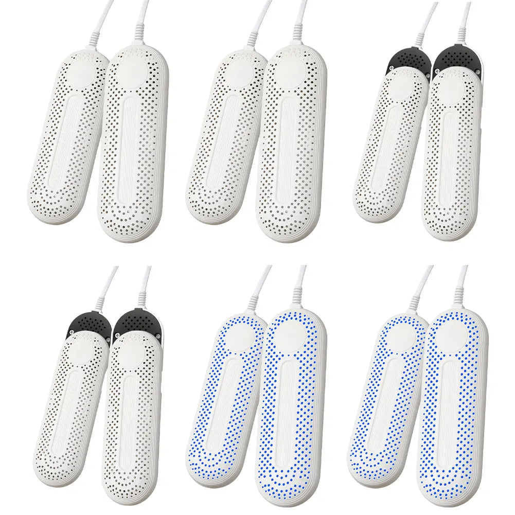 Shoe Dryer and Odor Eliminator Smart Drying Machine Portable Shoes Dehumidifier Timing/Telescopic/Purple Light Compact for Home