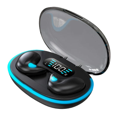 BT 5.3 Invisible Sleep Earphones Touch Control Sense-Free Micro Sleep Earbuds IPX5 Waterproof Open Ear Headsets for Better Sleep