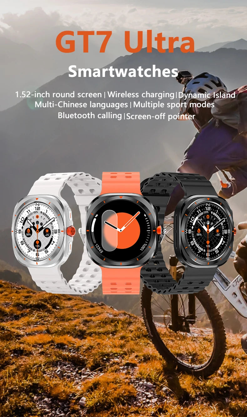 LAXASFIT GT7 Ultra Smart Watch for Fitness Tracking - Smarsty