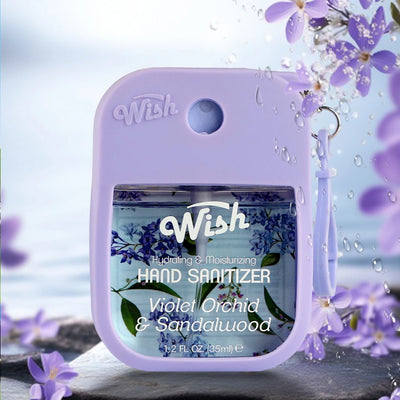 4 Power Spray Moisturizing Hand Sanitizer Spray, Containing Coconut, Watermelon, Sugar, Cucumber, Cherry Blossom And Other Flavo