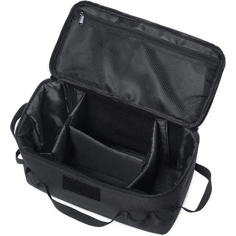 Outdoor Camping Gas Tank Storage Bag Large Capacity Ground Nail Tool Bag Gas Canister Picnic Cookware Utensils Kit Bag - Smarsty