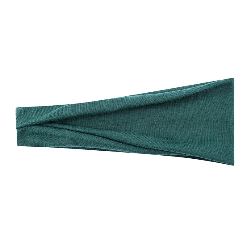 Women Cotton Turban Headband Elastic No Slip Comfort - Smarsty