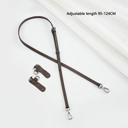 Leather Replacement Crossbody Bag Strap For Longchamp Mini Bag Shoulder Strap Without Punching Modification Bag Accessories