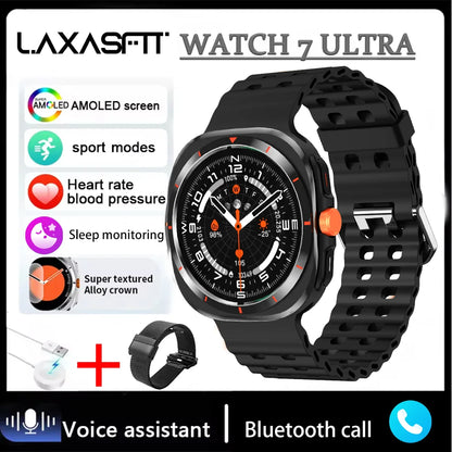 LAXASFIT GT7 Ultra Smart Watch for Fitness Tracking - Smarsty
