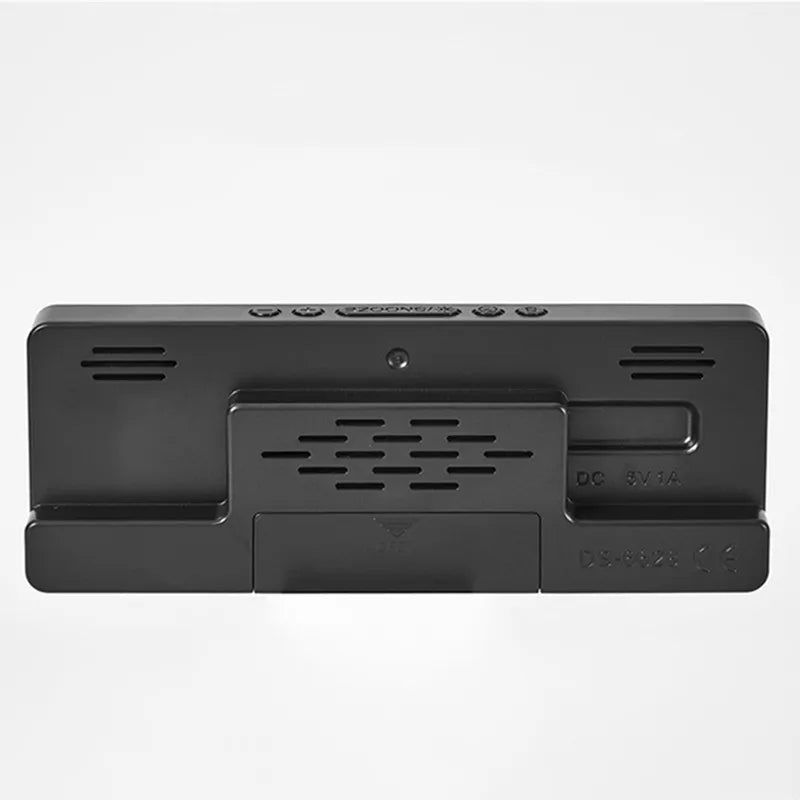Large Number LED Alarm Clock with Color Nightlight - Smarsty