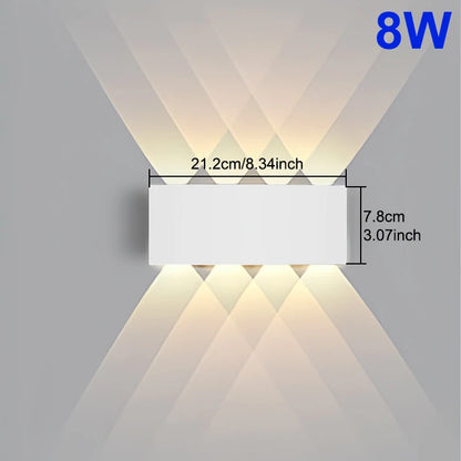 Waterproof LED Wall Light for Outdoor Decor - Smarsty