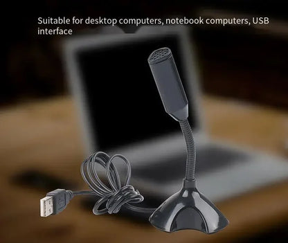 Professional Adjustable USB Microphone for Clear Gaming and Streaming - Smarsty