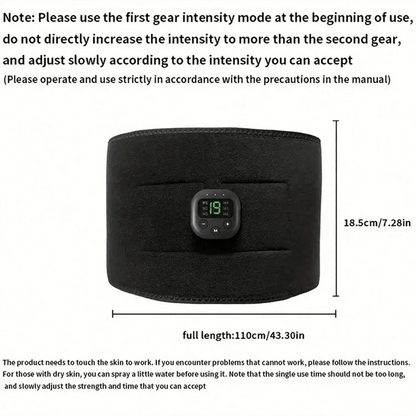 Portable USB Charging Waist Massager for Body Shaping - Smarsty