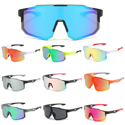 Cycling Sunglasses Sports Cycling Glasses Bike Eyewear MTB Dark Glasses Outdoor Bicycle Goggles for Men Women Sunglasses UV400 by Smarsty