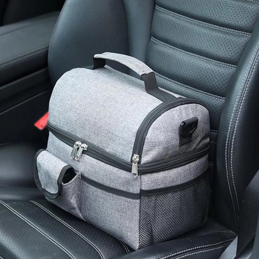 Portable Thermal Lunch Bag Insulated Cooler For Office - Smarsty