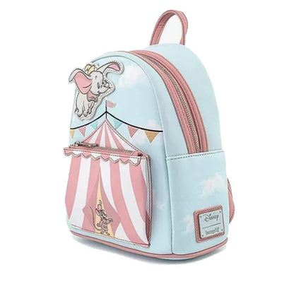 Beauty and the Beast Cartoon Backpack PU Leather Bag - Smarsty