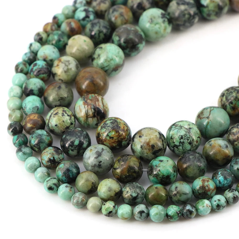 Natural Stone Beads Blue Tiger Eye Crystal Amethyst Rose Quartz Gemstone Bead for Jewelry Making Bracelet Necklace 4/6/8/10MM - Smarsty