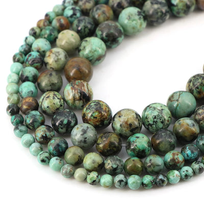 Natural Stone Beads Blue Tiger Eye Crystal Amethyst Rose Quartz Gemstone Bead for Jewelry Making Bracelet Necklace 4/6/8/10MM - Smarsty
