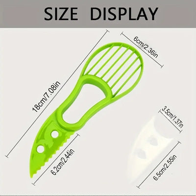 Multifunctional 3 in 1 Avocado Slicer, Outdoor Home Kitchen Camping Accessories Tools by Smarsty