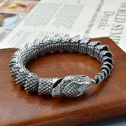 Tibetan Dragon Bracelet for Men and Women Lucky Amulet - Smarsty