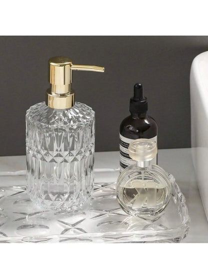 Glass Soap Dispenser Pump Bottle for Easy Refilling - Smarsty