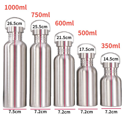 Stainless Steel Water Bottle Large Capacity Vacuum Flask - Smarsty