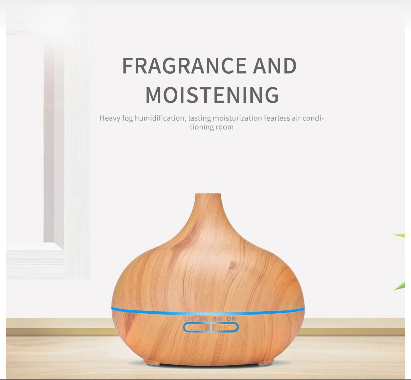 Aromatherapy Essential Oil Diffuser With Remote Control - Smarsty