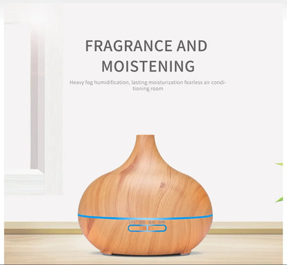 Aromatherapy Essential Oil Diffuser With Remote Control - Smarsty