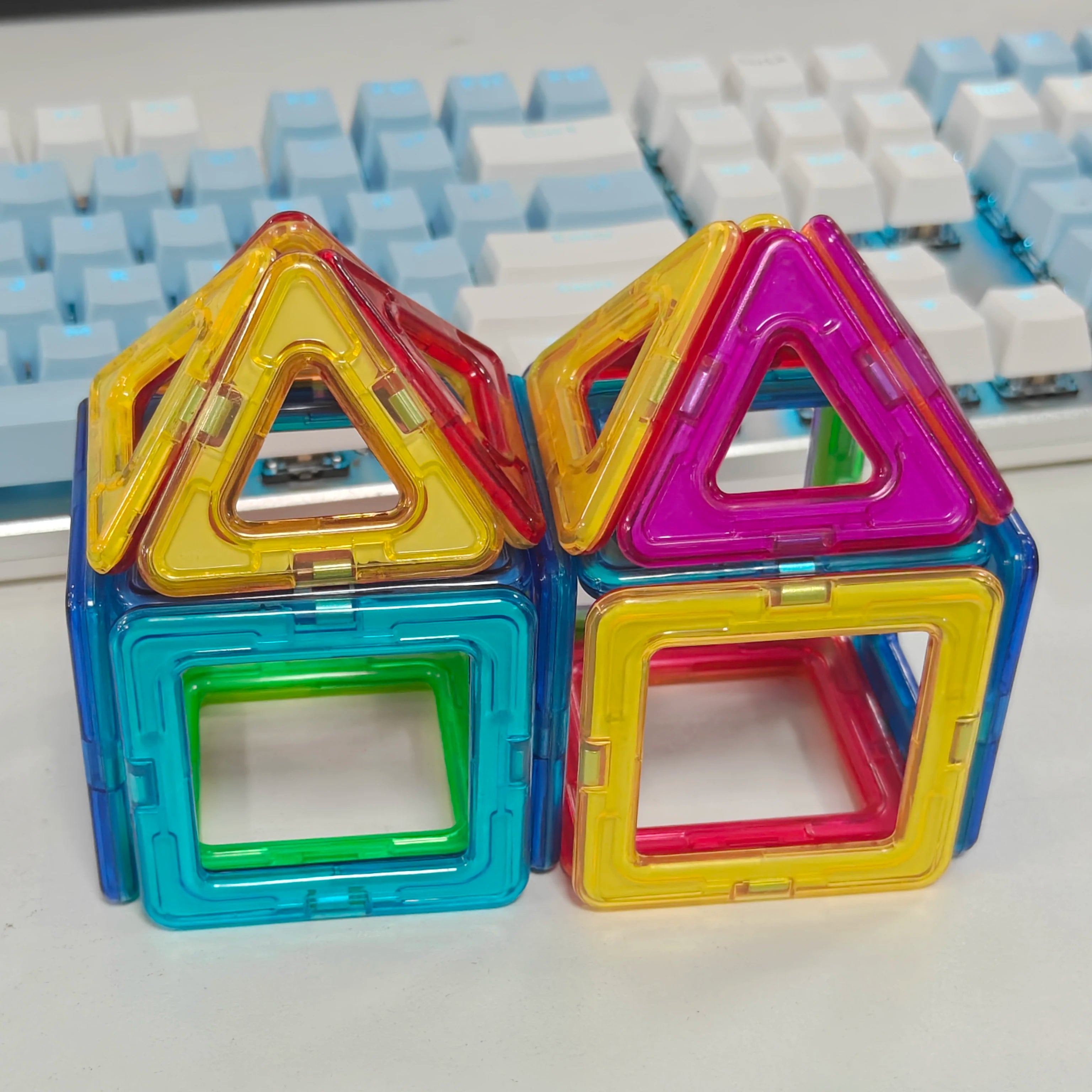 Magnetic Building Blocks DIY Magnets Toys medium size STEM Toys Construction Toys Learning Educational Magnet Toys - Smarsty