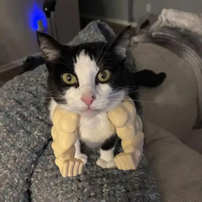 Cat Muscle Arm 3D Printed Costume Accessory for Pets - Smarsty