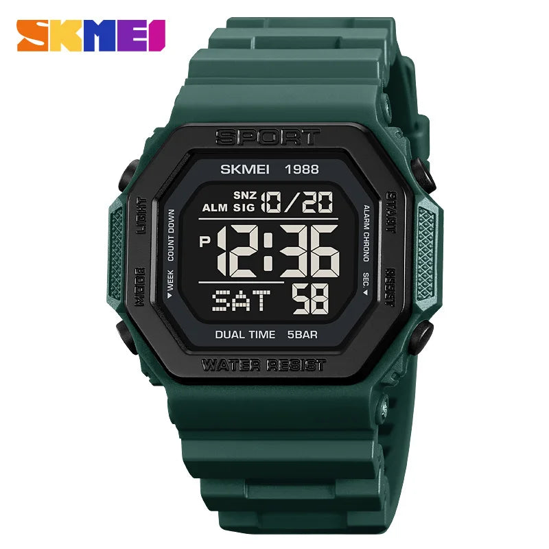 Skmei 1988 Waterproof Digital Sport Watch for Men - Smarsty