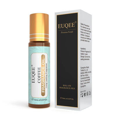 EUQEE 10ml Women's Roller Fragrance Oil Coconut Vanilla Scent - Smarsty