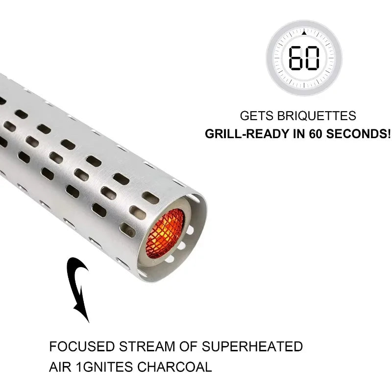 Kamado Smoker BBQ Starter Electric Charcoal Lighter - Smarsty