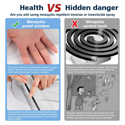 DIY Mosquito Net Easy Adhesive Indoor Fly Screen - Smarsty