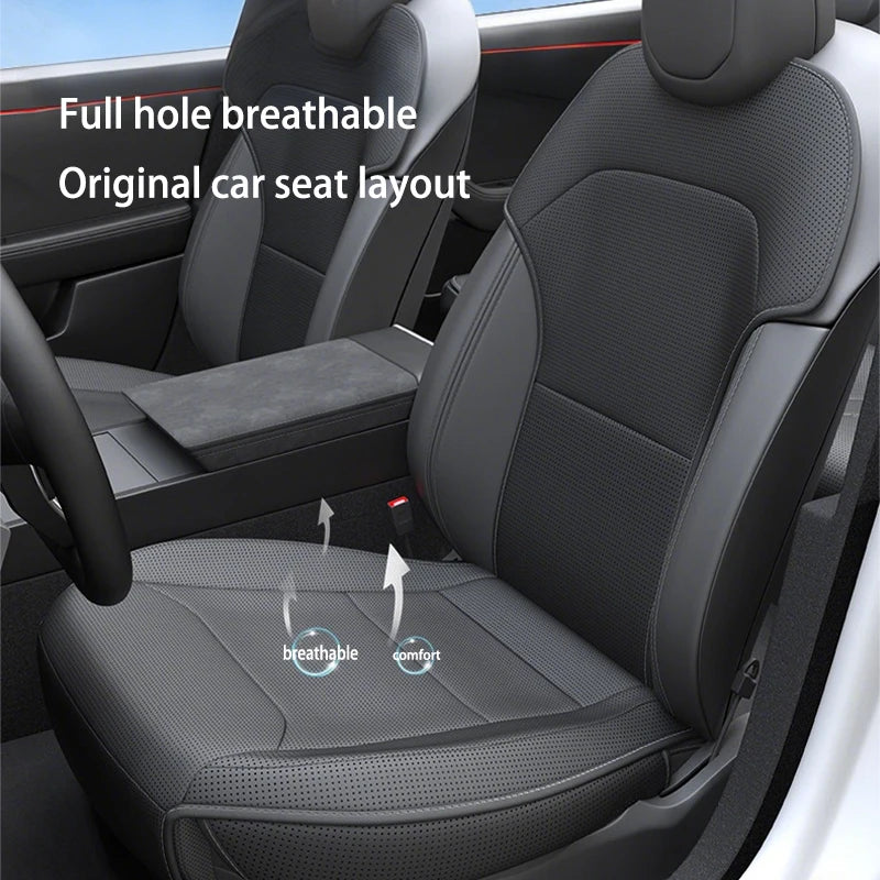 Model Y PU Ventilated Seat Cushion Four Seasons Comfort - Smarsty